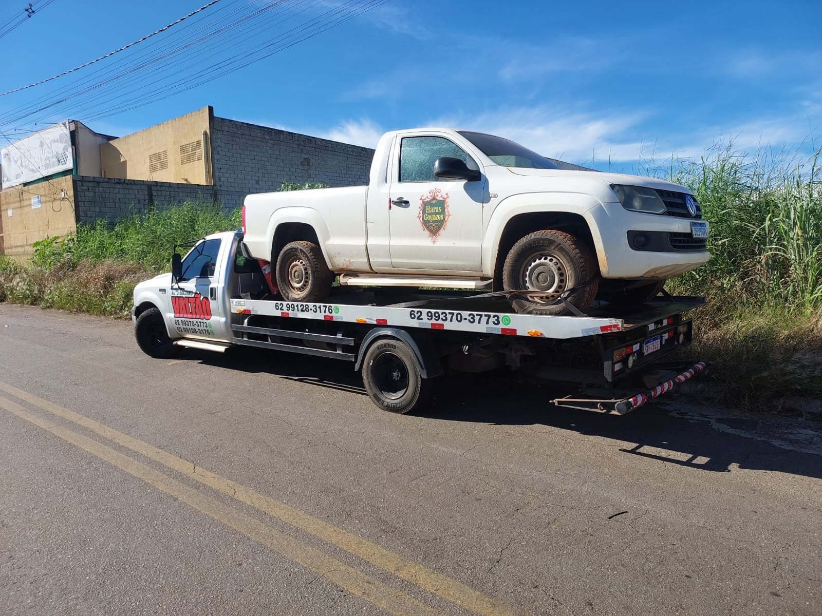 Serviço de reboque de carros em Goiânia Valtão Auto Socorro